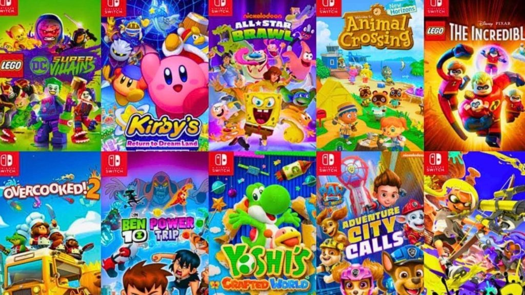 Çocuk ve Yetişkinlerin Birlikte Oynayabileceği Nintendo Switch Aile Oyunları