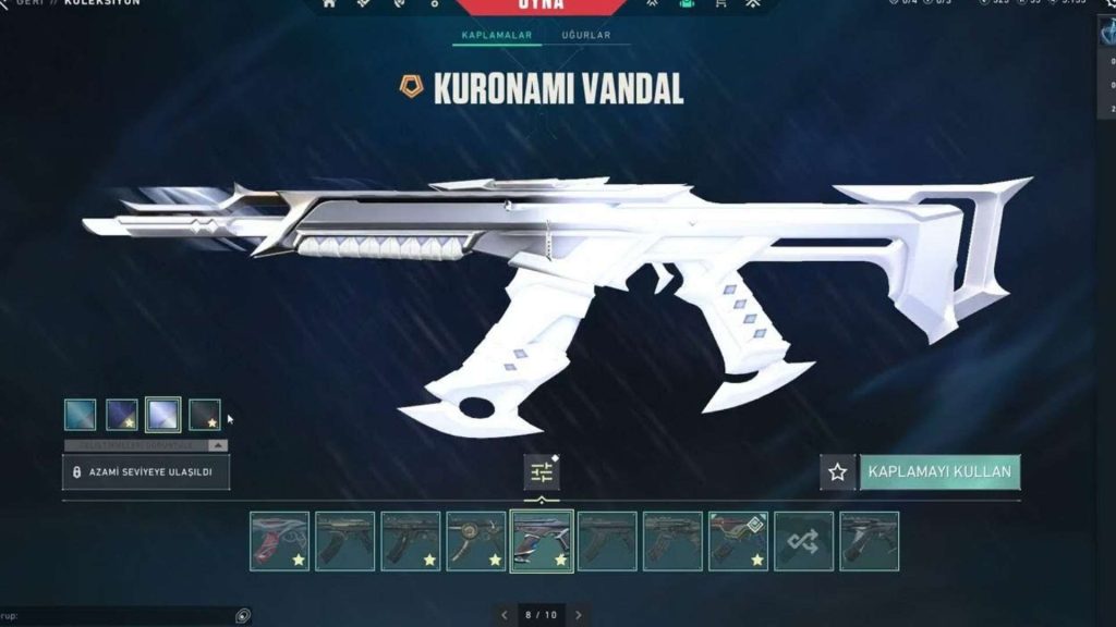 Kuronami Vandal Renkleri ve Özellikleri